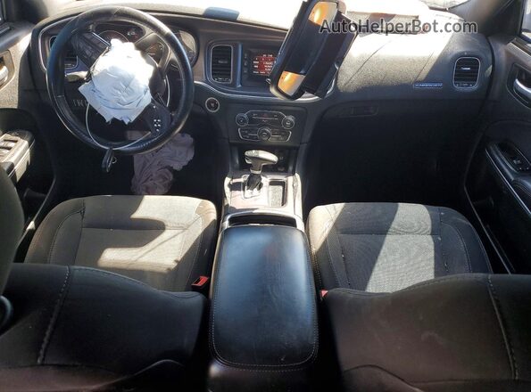 2C3CDXBG6GH105057 2016 DODGE CHARGER Silver Առջևի վահանակի տեսք