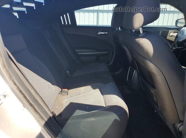 2C3CDXBG6GH105057 2016 DODGE CHARGER Silver Հետևի նստատեղերի տեսք