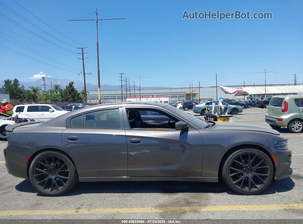 2C3CDXBG6GH160320 2016 DODGE CHARGER Черный Панорамный вид салона 360°