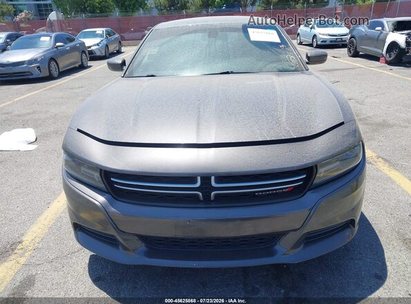 2C3CDXBG6GH160320 2016 DODGE CHARGER Черный Вид задней части салона