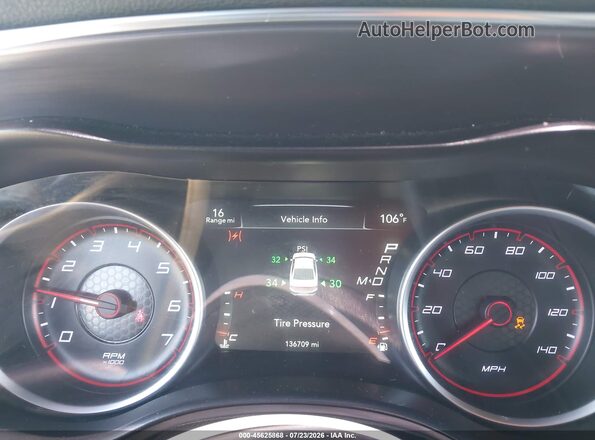 2C3CDXBG6GH160320 2016 DODGE CHARGER Черный Вид задних сидений