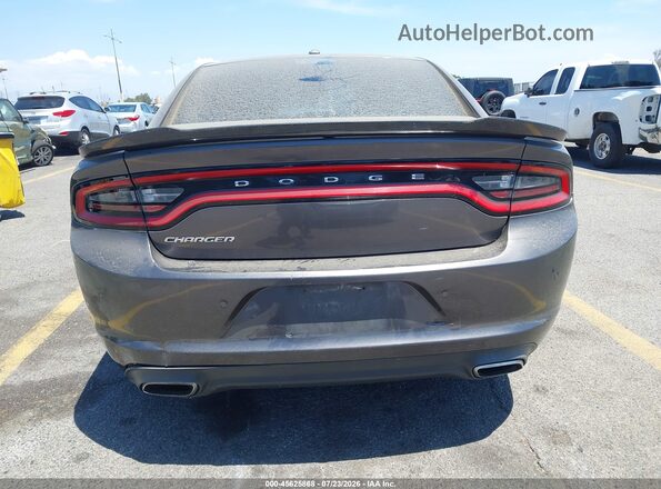 2C3CDXBG6GH160320 2016 DODGE CHARGER Черный Вид спереди