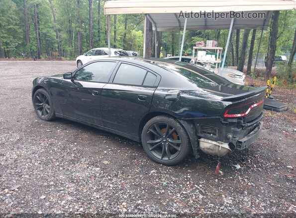 2C3CDXBG6GH205384 2016 DODGE CHARGER Черный Задняя левая четверть