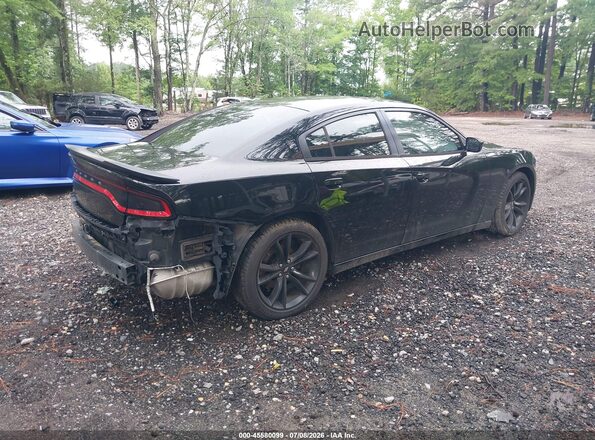 2C3CDXBG6GH205384 2016 DODGE CHARGER Черный Задняя правая четверть