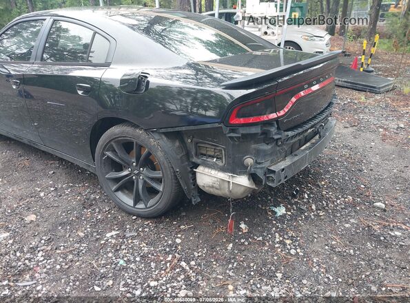 2C3CDXBG6GH205384 2016 DODGE CHARGER Черный Вид спереди