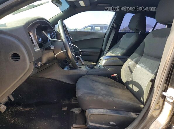 2C3CDXBG6JH140852 2018 DODGE CHARGER Black Vista interior delantera