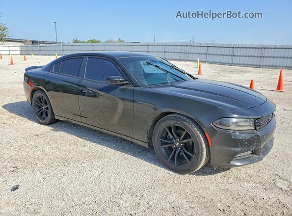 2C3CDXBG6JH140852 2018 DODGE CHARGER Black Delantero derecho