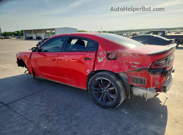 2C3CDXBG6JH147784 2018 DODGE CHARGER Red Задня ліва чверть