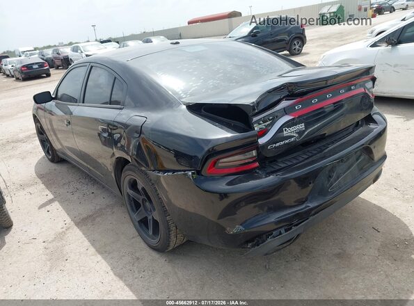 2C3CDXBG6JH173964 2018 DODGE CHARGER Black უკანა მარცხენა