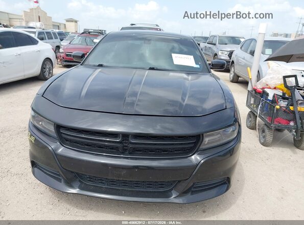 2C3CDXBG6JH173964 2018 DODGE CHARGER Black ხელსაწყოთა პანელის ხედი