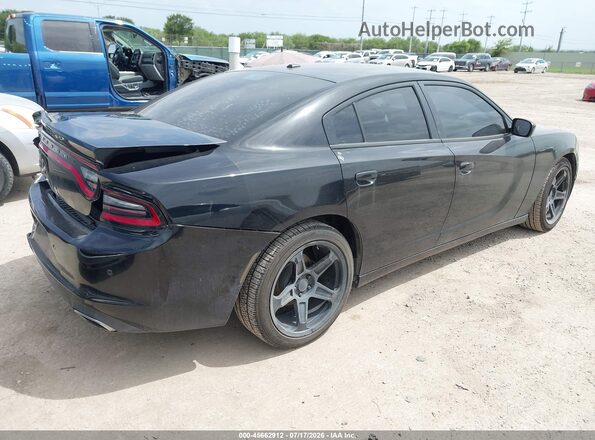 2C3CDXBG6JH173964 2018 DODGE CHARGER Black უკანა მარჯვენა