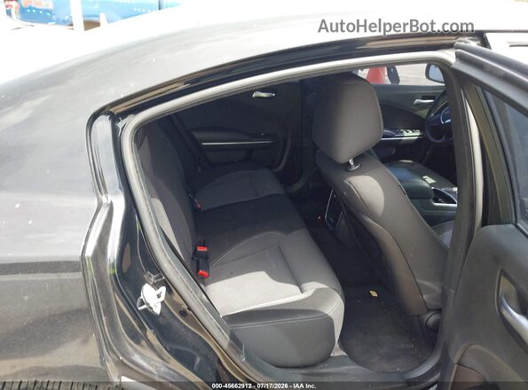 2C3CDXBG6JH173964 2018 DODGE CHARGER Black VIN კოდის სტიკერის ხედი