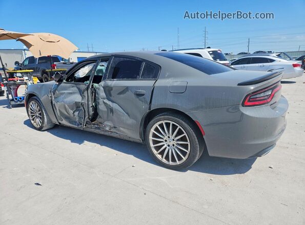 2C3CDXBG6JH187461 2018 DODGE CHARGER Gray Հետևի ձախ