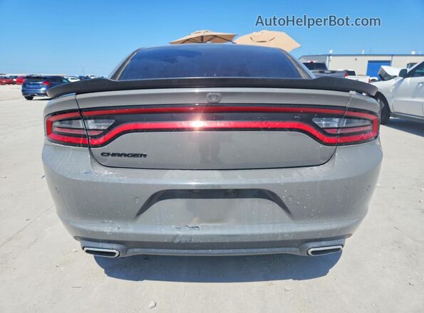 2C3CDXBG6JH187461 2018 DODGE CHARGER Gray Հետևի տեսք