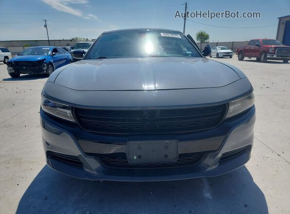 2C3CDXBG6JH187461 2018 DODGE CHARGER Gray Դիմացի տեսք