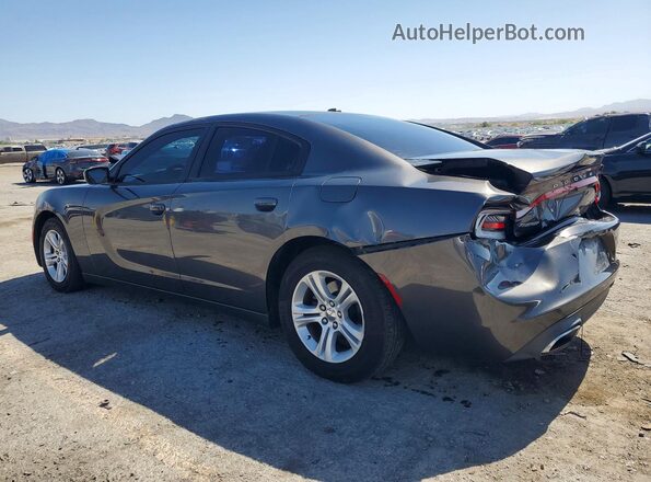 2C3CDXBG6JH197035 2018 DODGE CHARGER Gray Rear left