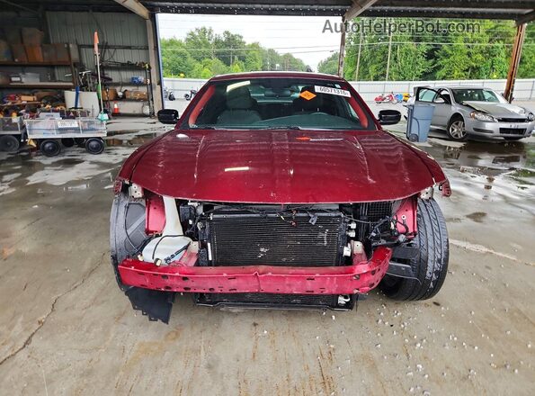 2C3CDXBG6JH313138 2018 DODGE CHARGER Burgundy Front view