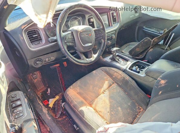 2C3CDXBG6KH504785 2019 DODGE CHARGER Maroon Dashboard view