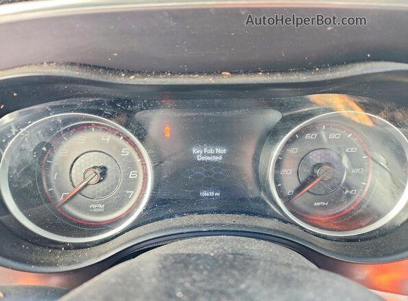 2C3CDXBG6KH504785 2019 DODGE CHARGER Maroon Instrument cluster view