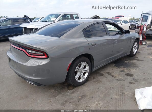 2C3CDXBG6KH717509 2019 DODGE CHARGER Gray Задня права чверть