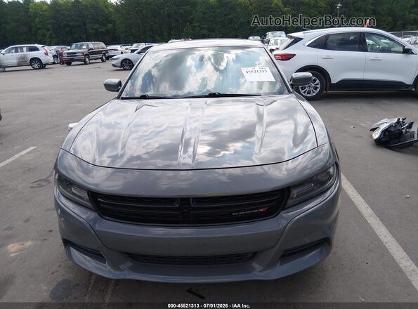 2C3CDXBG6KH717509 2019 DODGE CHARGER Gray Вид щитка приладів