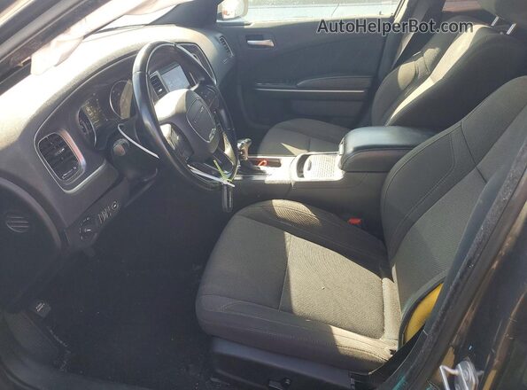 2C3CDXBG6KH727909 2019 DODGE CHARGER Charcoal წინა სალონის ხედი