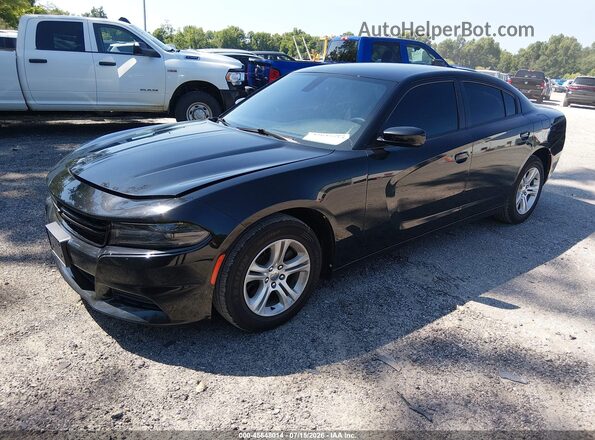 2C3CDXBG6LH100516 2020 DODGE CHARGER Black Vista tres cuartos delantera izquierda