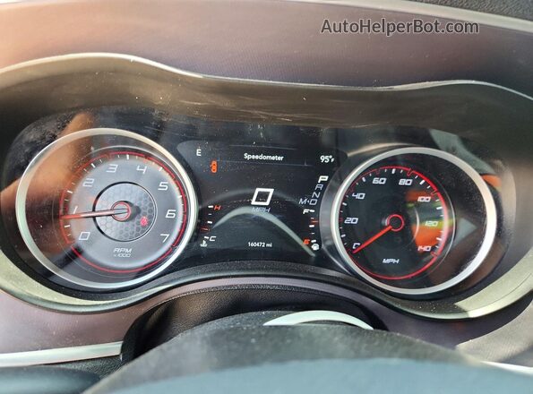 2C3CDXBG6LH158240 2020 DODGE CHARGER Black Instrument cluster view
