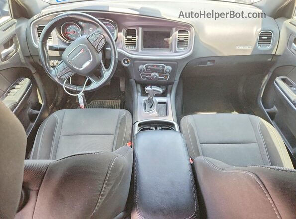 2C3CDXBG6LH158240 2020 DODGE CHARGER Black Dashboard view