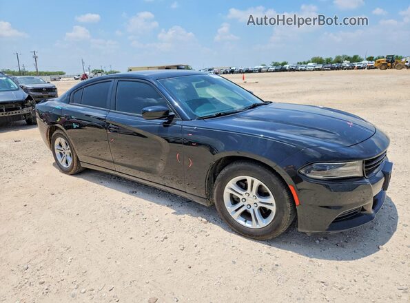 2C3CDXBG6LH158240 2020 DODGE CHARGER Black Front right