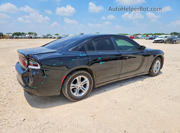 2C3CDXBG6LH158240 2020 DODGE CHARGER Black Rear right