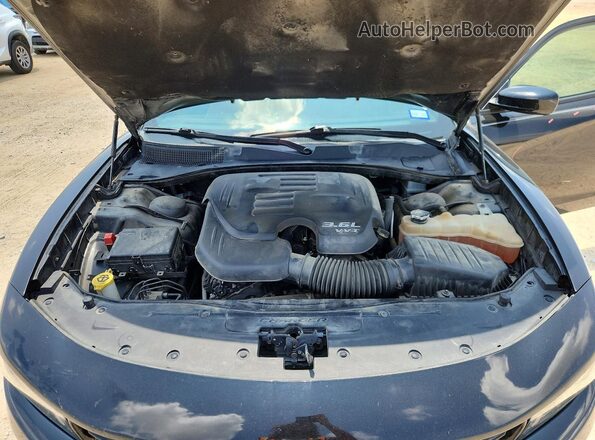 2C3CDXBG6LH158240 2020 DODGE CHARGER Black Rear interior view