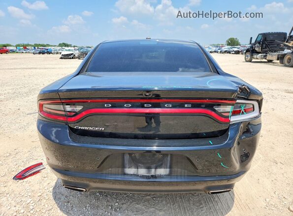 2C3CDXBG6LH158240 2020 DODGE CHARGER Black Rear view