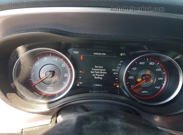 2C3CDXBG6LH167956 2020 DODGE CHARGER Black Вид щитка приладів