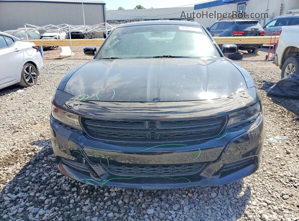 2C3CDXBG6LH167956 2020 DODGE CHARGER Black Вид спереду