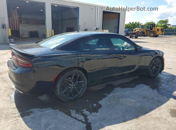 2C3CDXBG6LH190282 2020 DODGE CHARGER Черный Задняя правая четверть