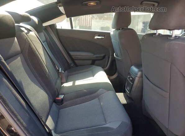 2C3CDXBG6LH190282 2020 DODGE CHARGER Черный Вид задних сидений