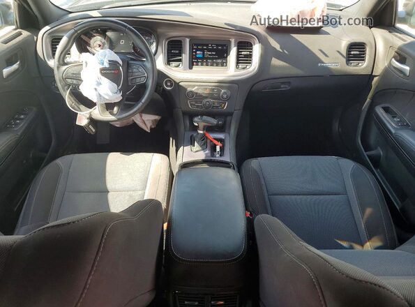 2C3CDXBG6LH190282 2020 DODGE CHARGER Черный Вид панели приборов
