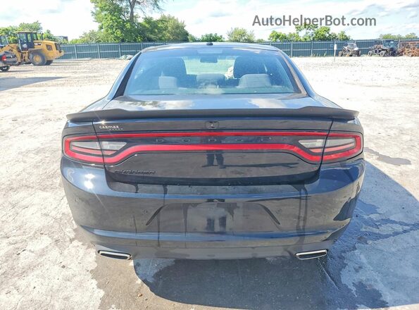 2C3CDXBG6LH190282 2020 DODGE CHARGER Черный Вид сзади