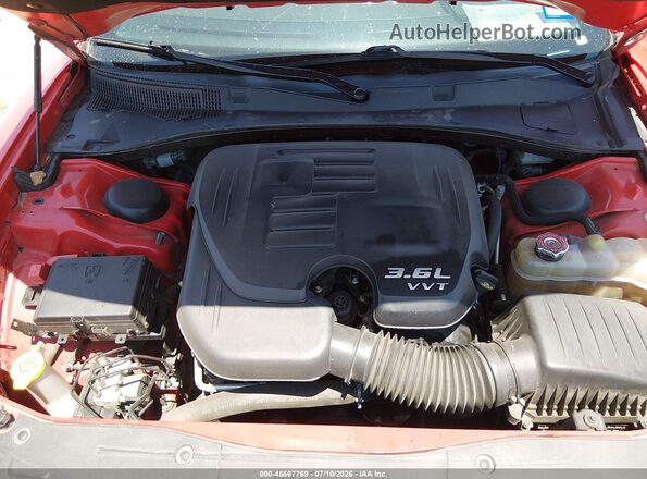 2C3CDXBG6LH215858 2020 DODGE CHARGER Red Vista trasera