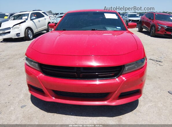 2C3CDXBG6LH215858 2020 DODGE CHARGER Red Vista del cuadro de instrumentos