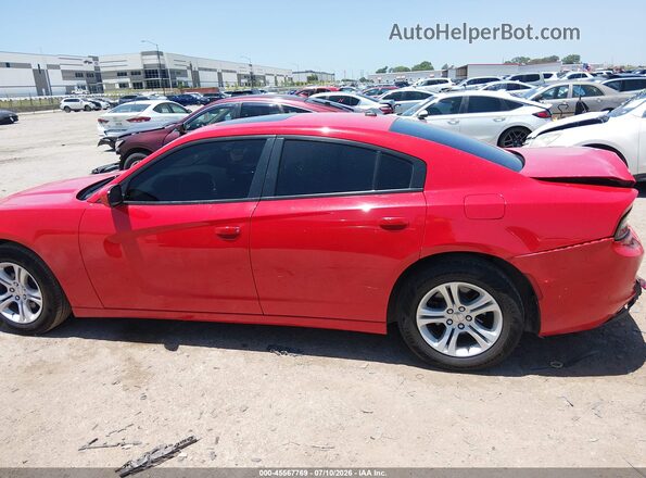 2C3CDXBG6LH215858 2020 DODGE CHARGER Red Vista interior de 360 grados
