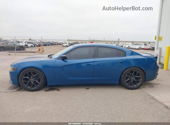 2C3CDXBG6MH507527 2021 DODGE CHARGER Blue Панорамний вид салону 360°