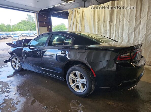 2C3CDXBG6MH514963 2021 DODGE CHARGER Black Trasero izquierdo