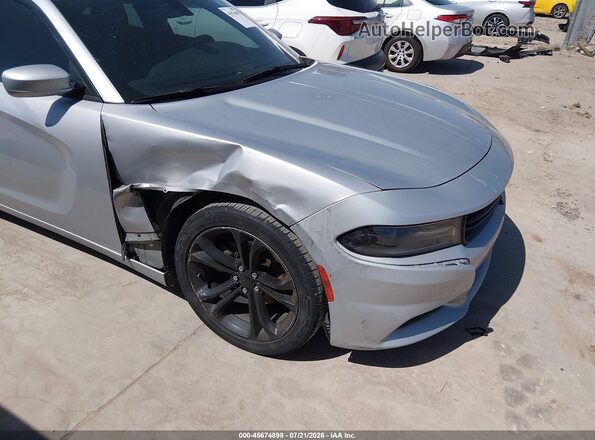 2C3CDXBG6MH632642 2021 DODGE CHARGER Silver Front view