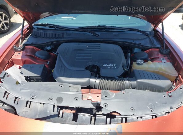 2C3CDXBG6MH652275 2021 DODGE CHARGER Orange Rear view