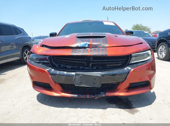 2C3CDXBG6MH652275 2021 DODGE CHARGER Orange Front view
