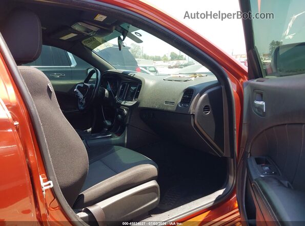 2C3CDXBG6MH652275 2021 DODGE CHARGER Orange Front interior view
