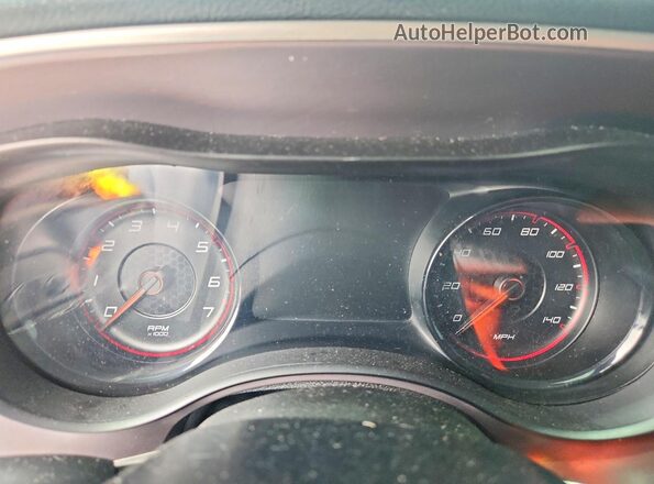 2C3CDXBG6MH659954 2021 DODGE CHARGER Blue Вид щитка приладів