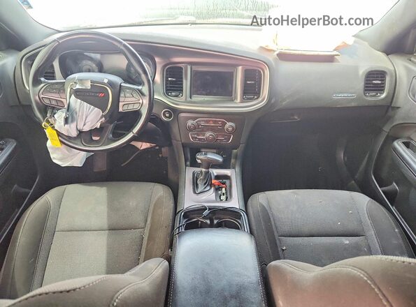 2C3CDXBG6MH659954 2021 DODGE CHARGER Blue Вид панелі приладів